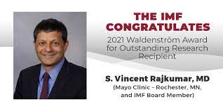 Renowned scientist, clinician and researcher, S. Vincent Rajkumar