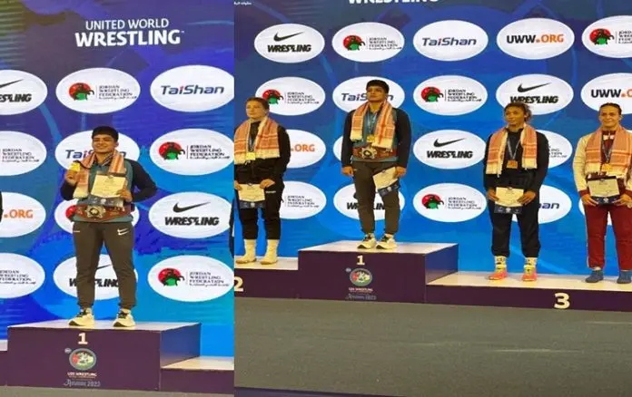 Priya Malik Wins Gold at Jordan