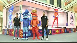 Male and Female Mascots For Cricket World Cup 2023