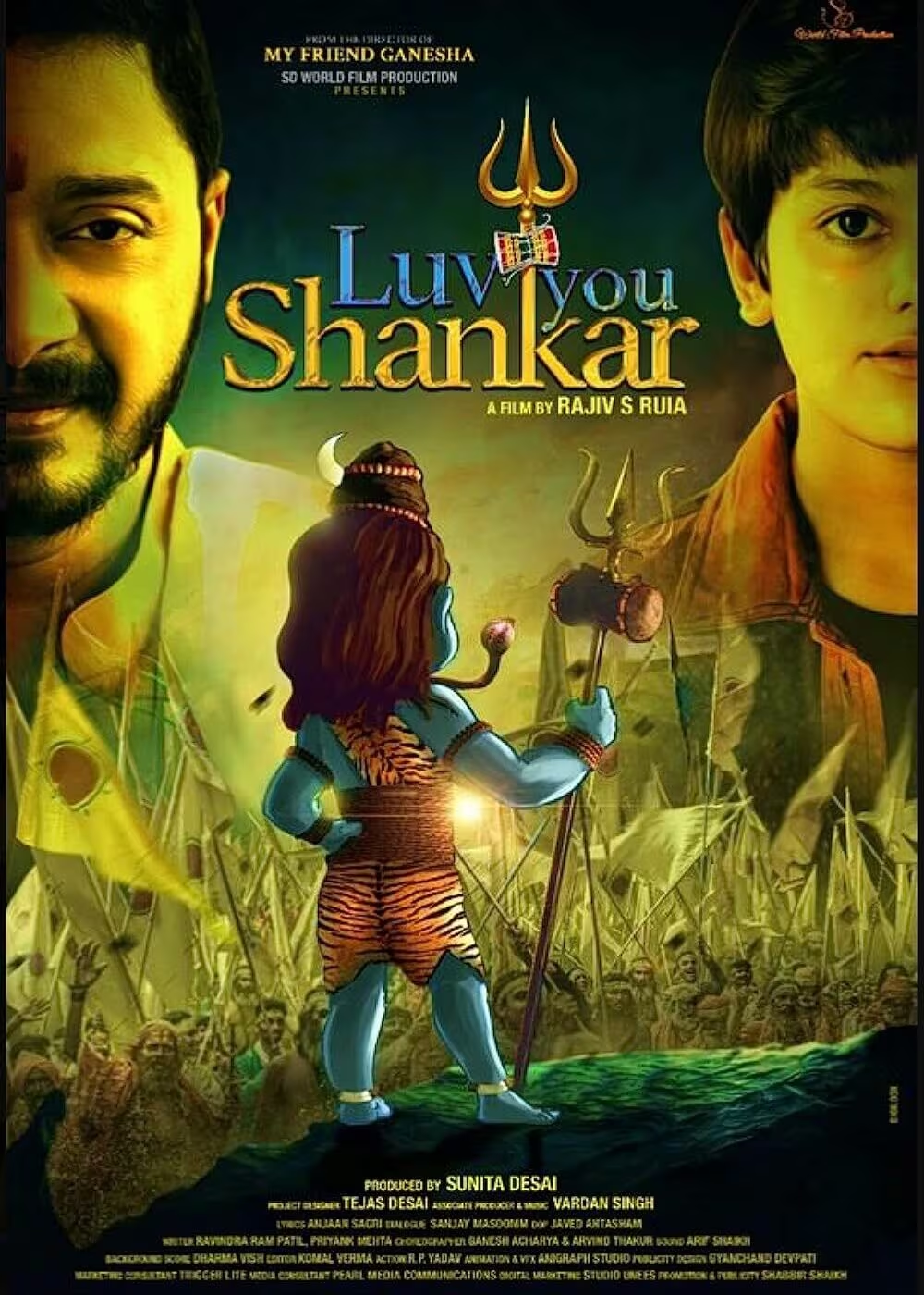 Luv You Shankar Hindi Movie Teaser